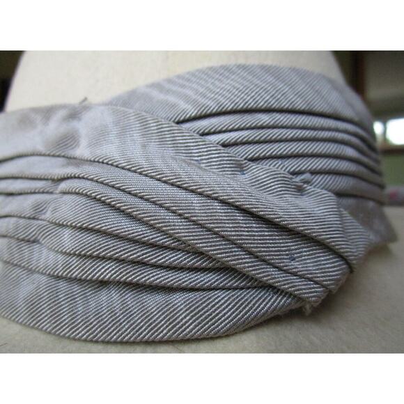 Hat Woman's Vintage Mid-Century Betmar Hat Tan Ivory 100% Wool Hat Betmar - Picture 8 of 12